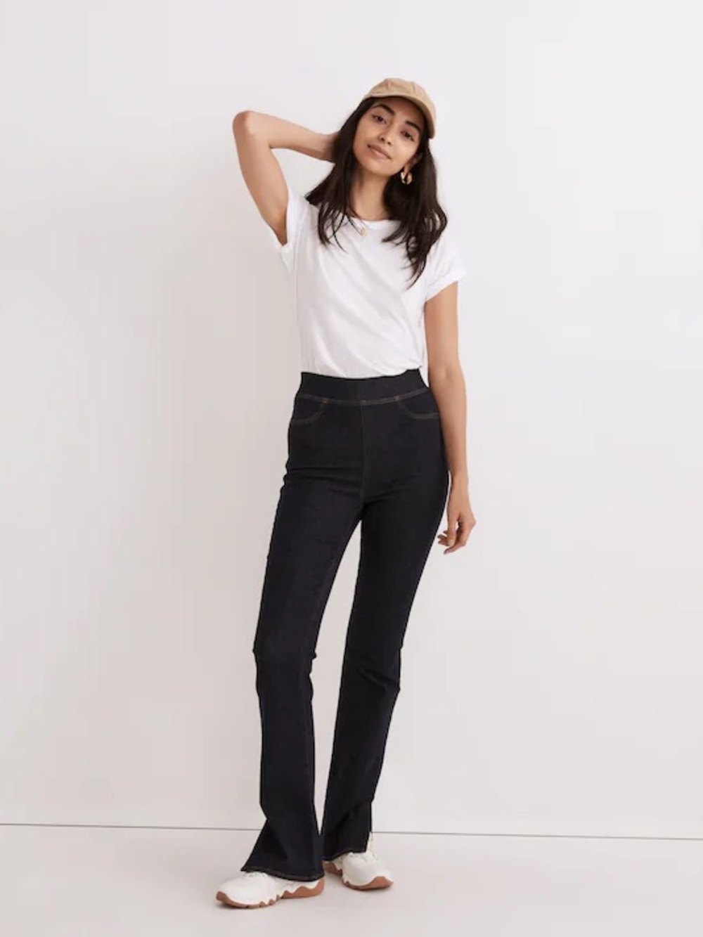 MADEWELL Pull-On Stretch Flare Jeans in Havenley Wash 💙NWT💙